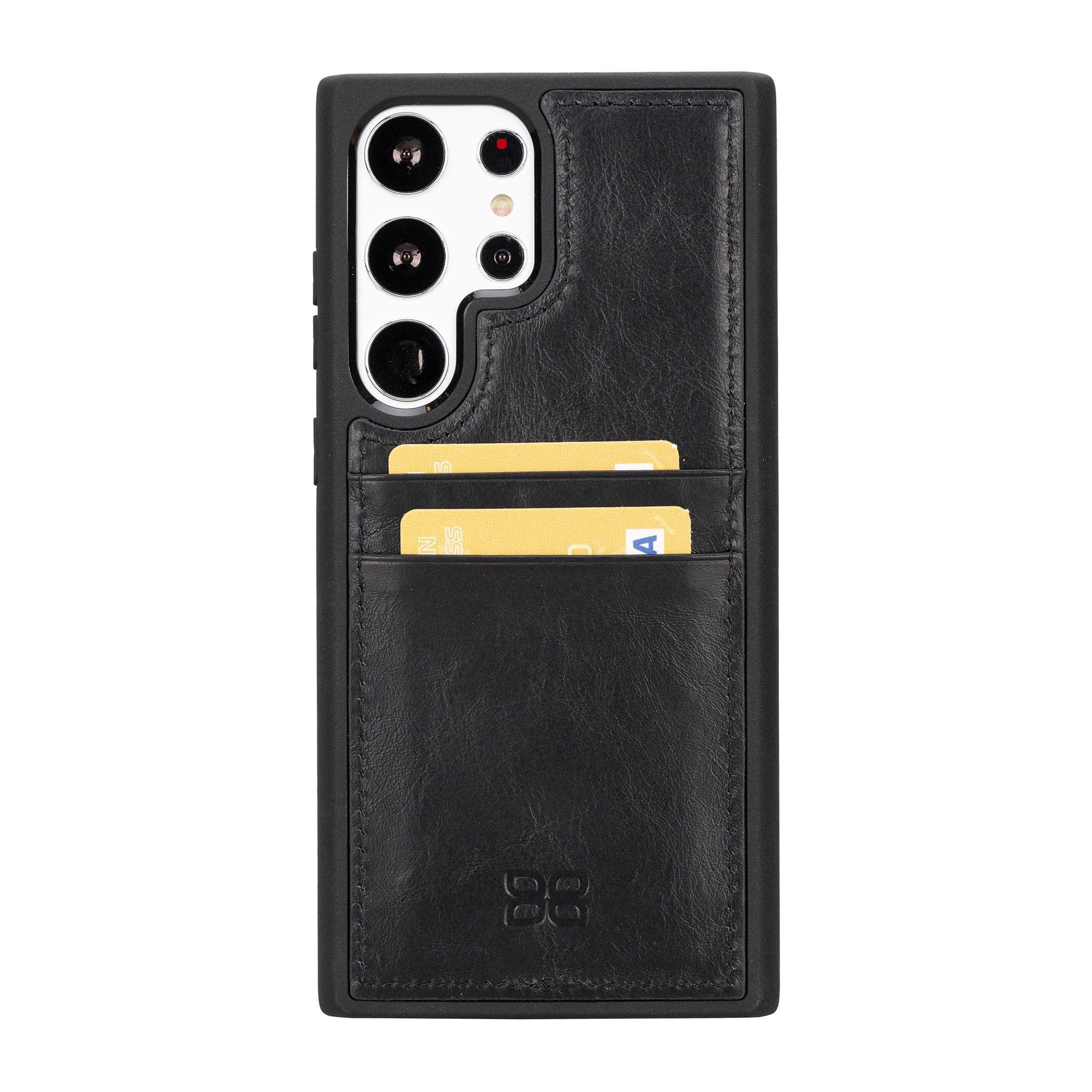 Samsung Galaxy S23 Series Leather Case with Card Holder