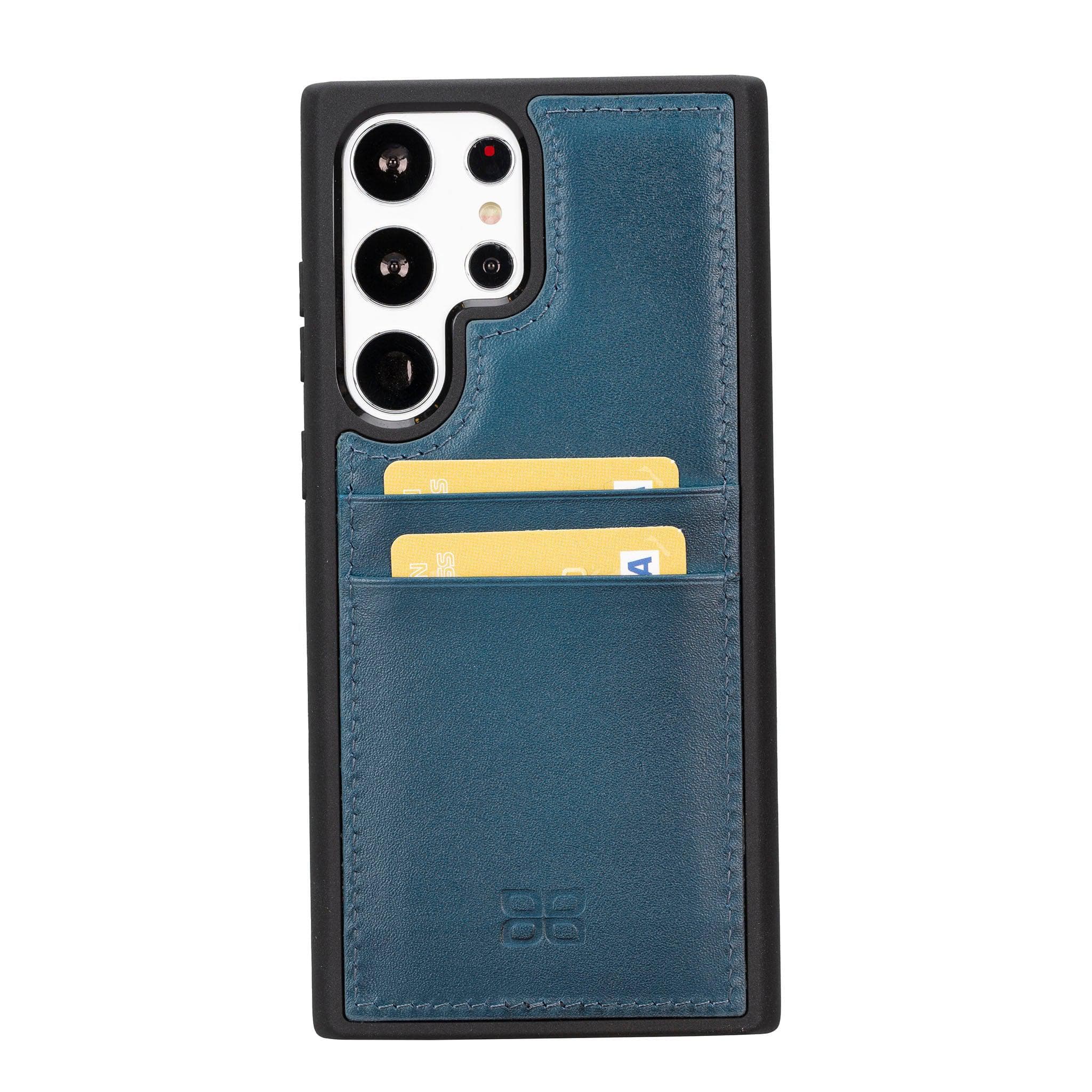 Samsung Galaxy S23 Series Leather Case with Card Holder