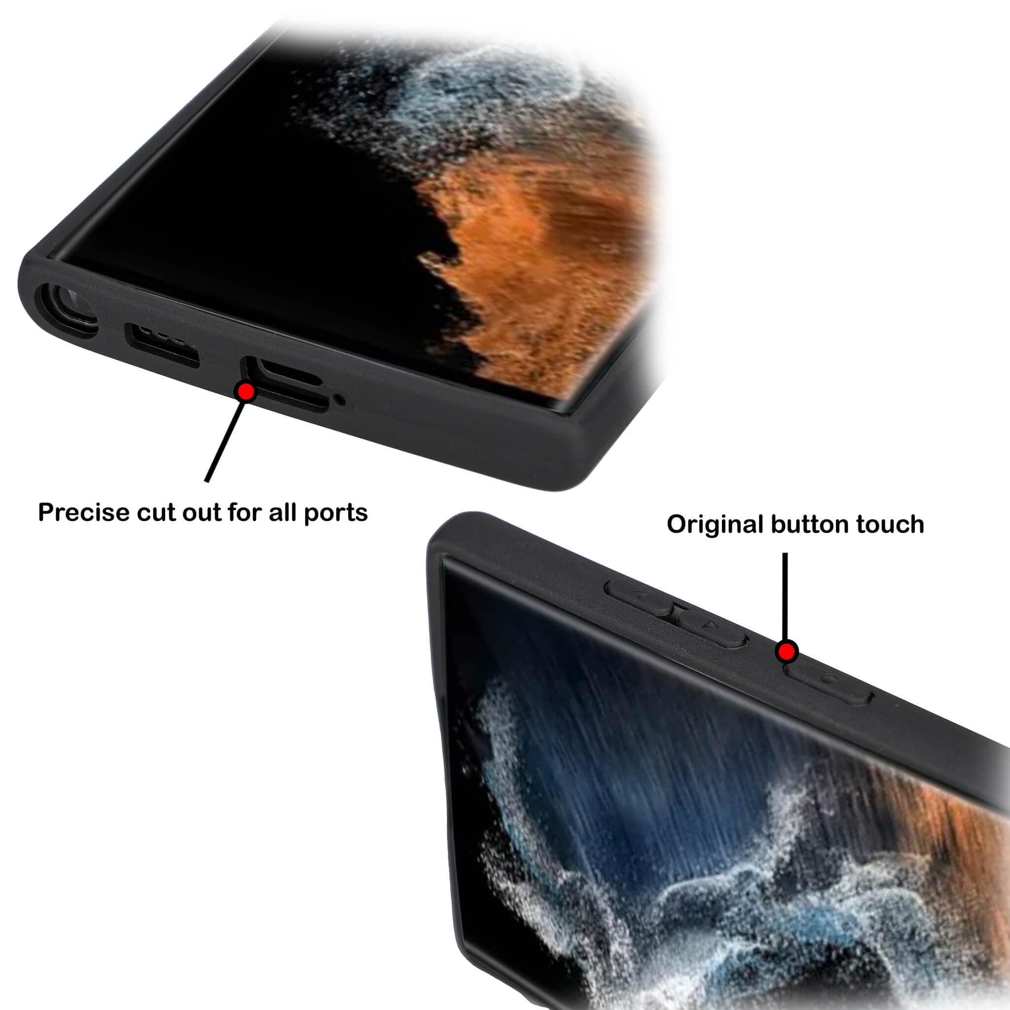 Samsung Galaxy S23 Series Leather Case with Card Holder