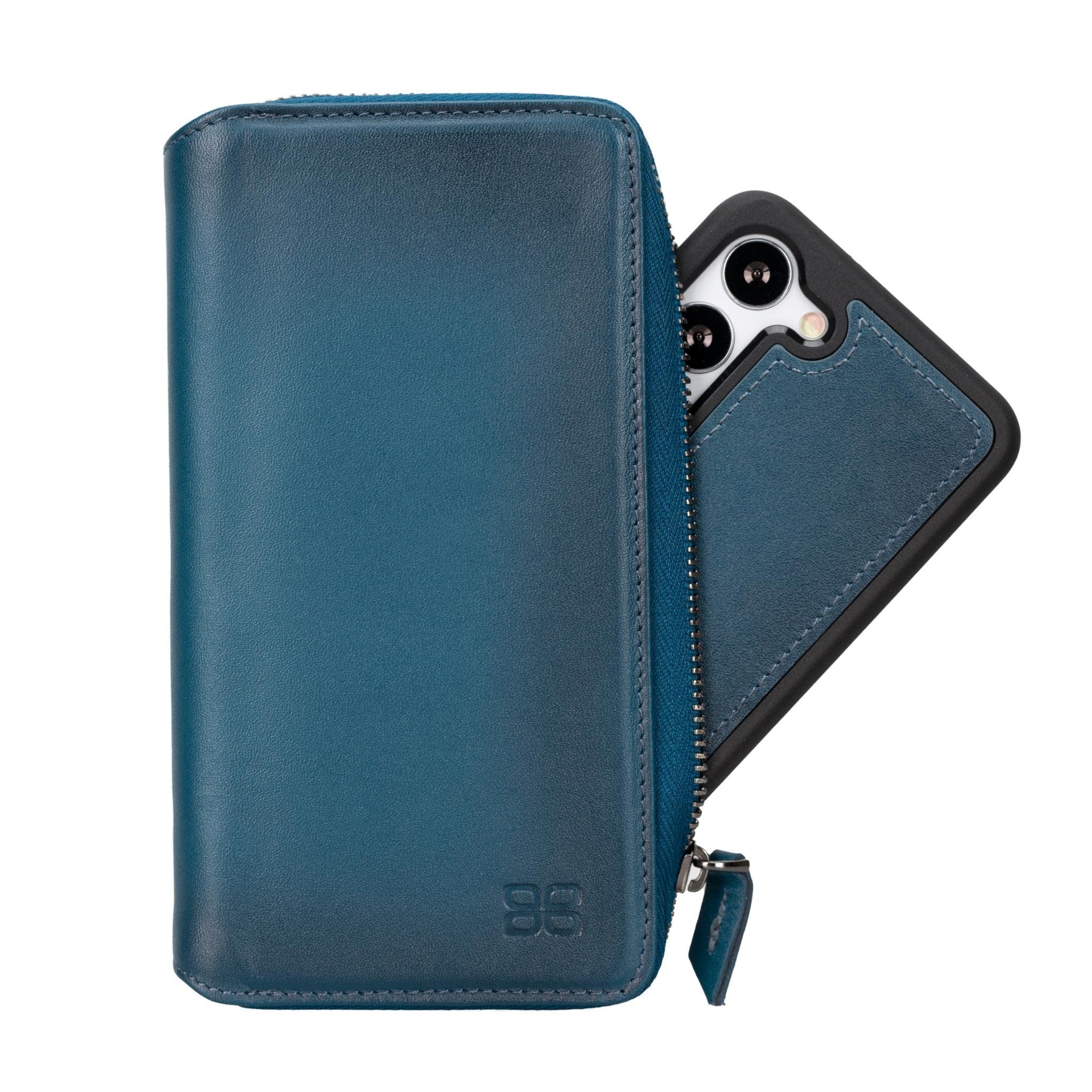 Samsung Galaxy S23 Series Zippered Leather Wallet Cases