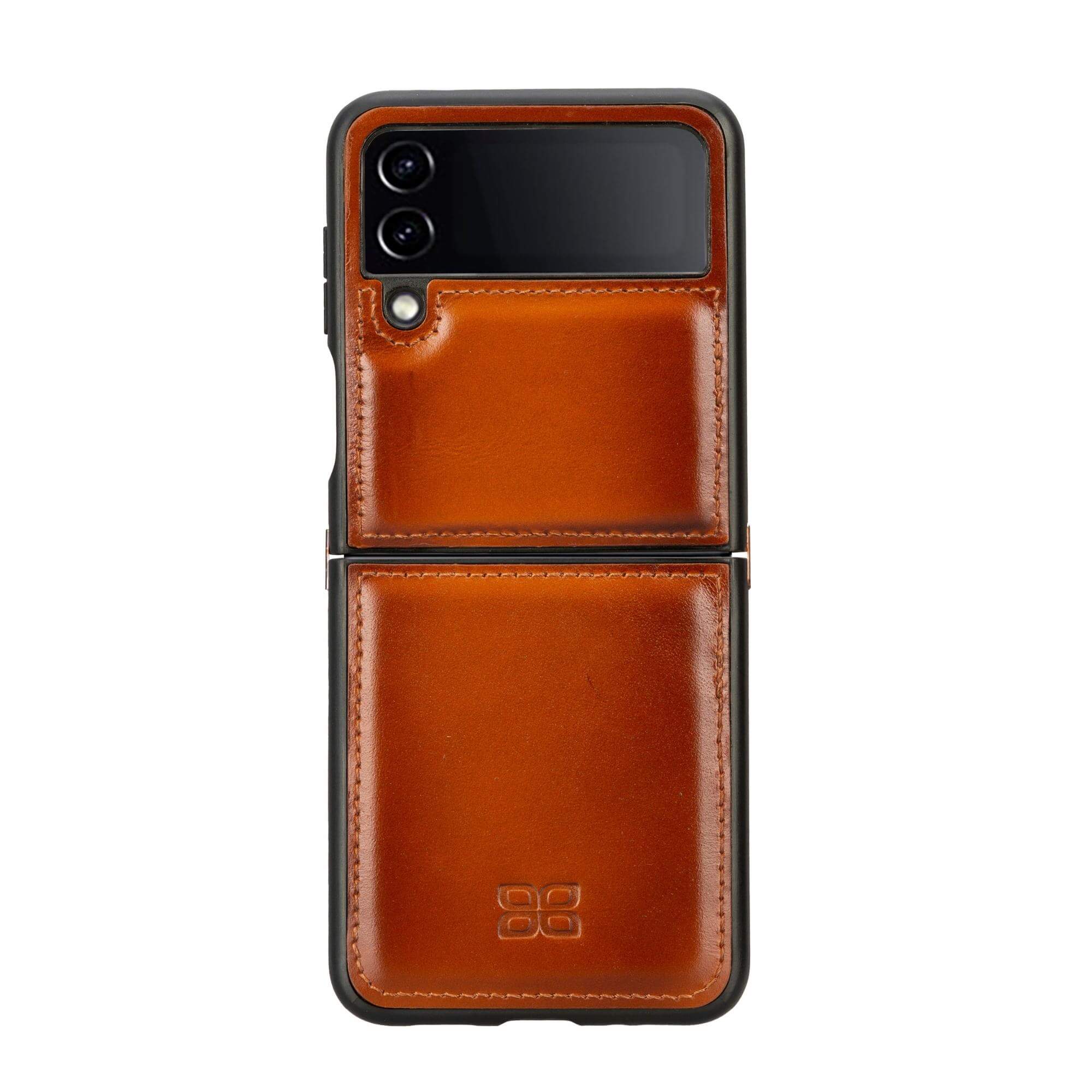 Leather Back Cover Case - Samsung Galaxy Z Flip 4 - FXC