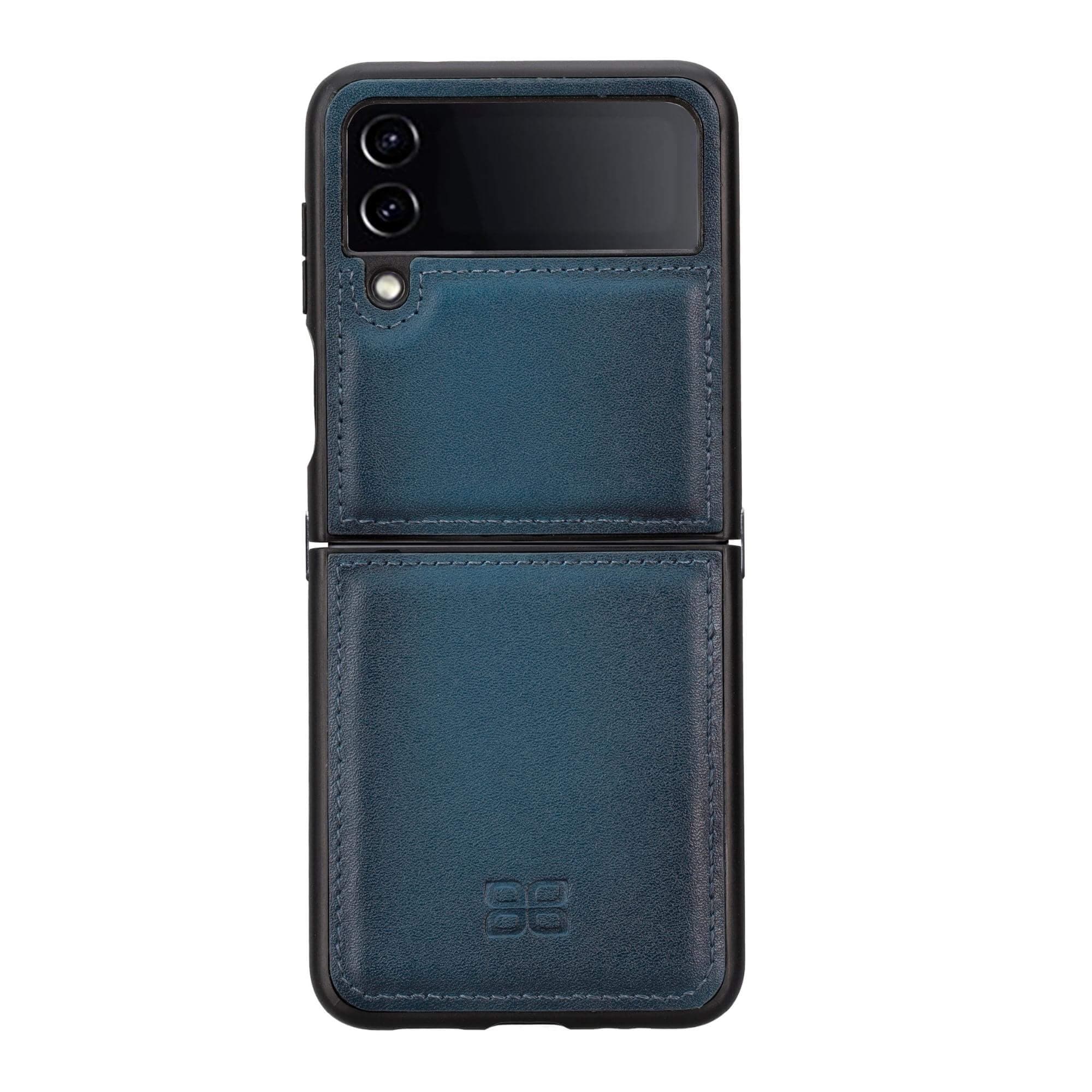 Leather Back Cover Case - Samsung Galaxy Z Flip 4 - FXC