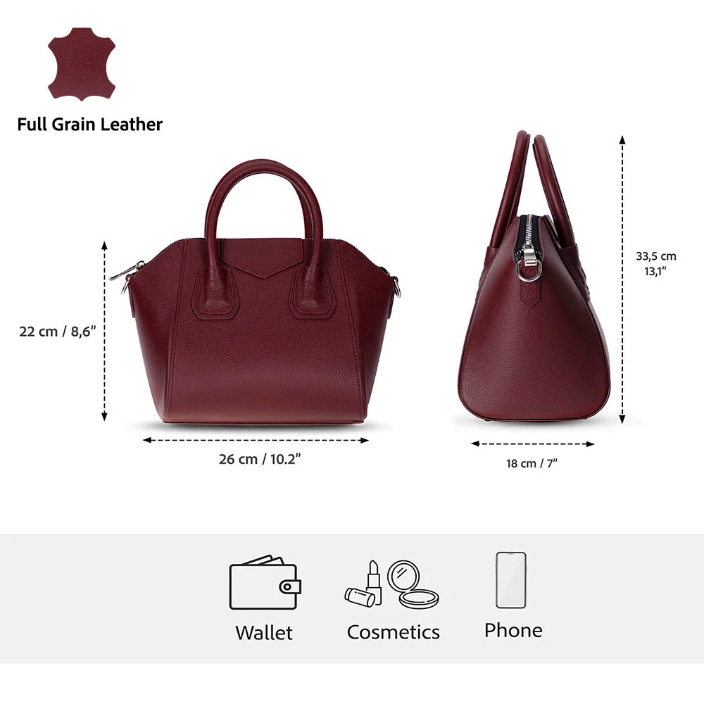 Lorenza Women's Leather Bag, Medium