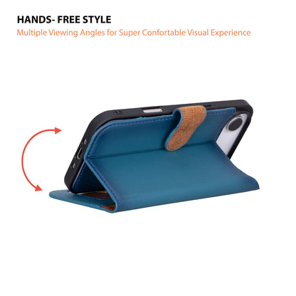 Magic iPhone 17 Air Detachable Leather Wallet Case