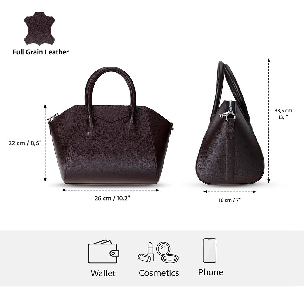 Lorenza Women's Leather Bag, Medium