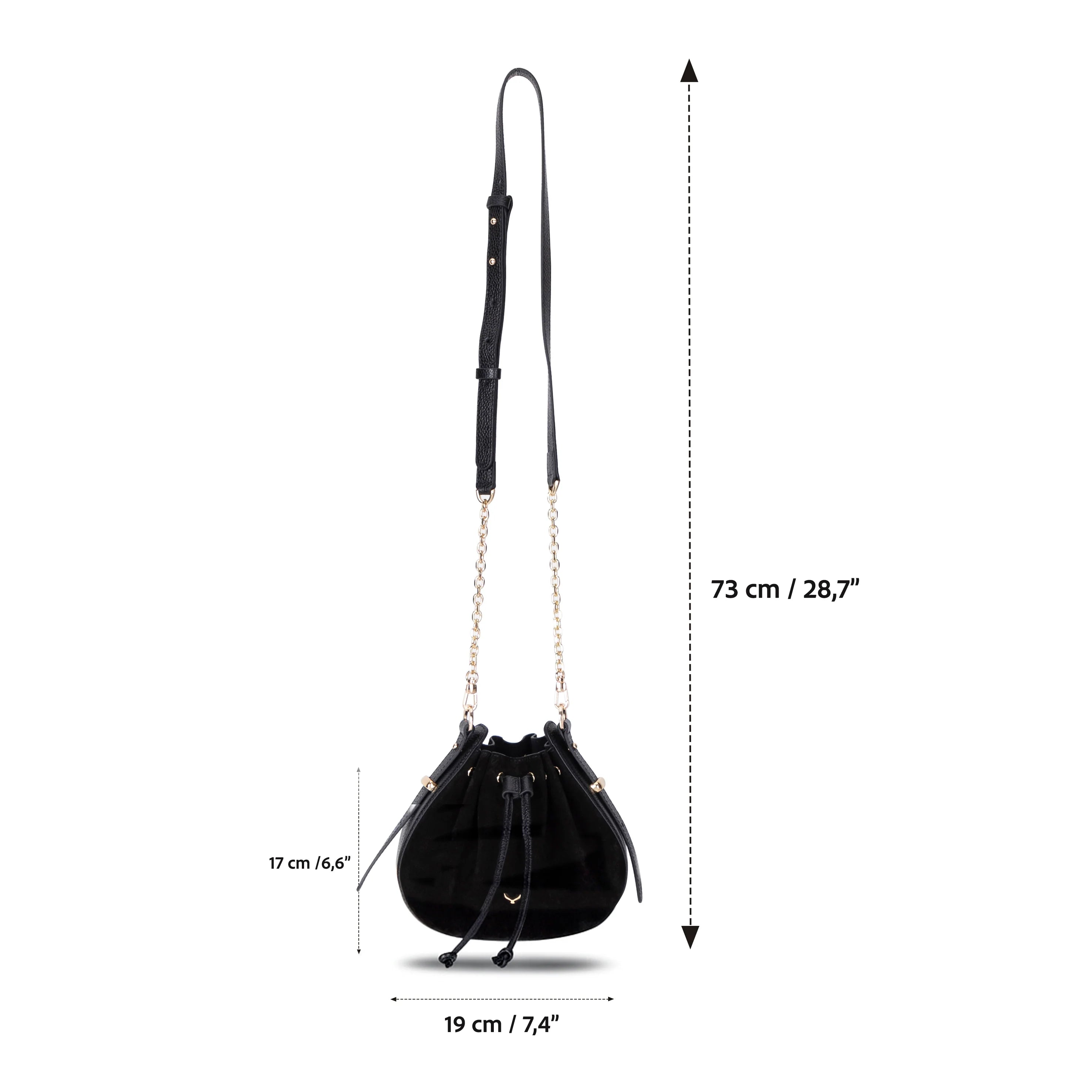 Valentina Suede Leather Women's Bag