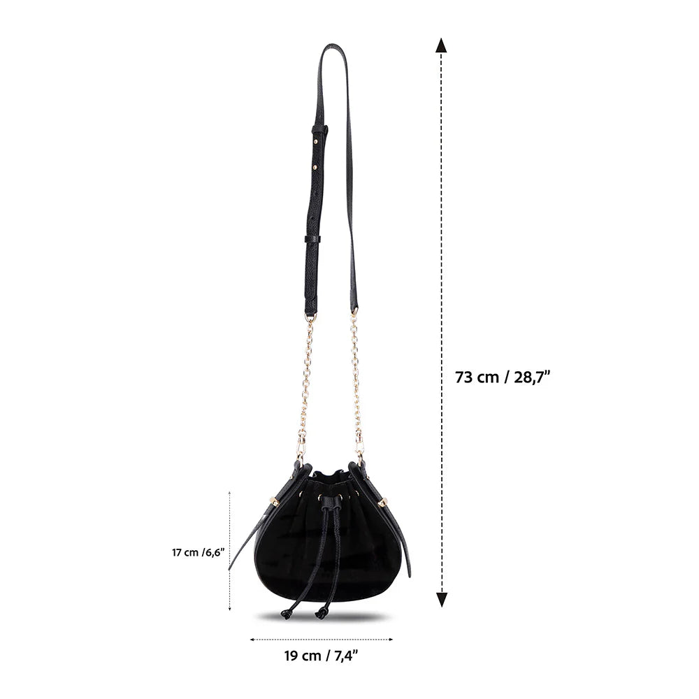 Valentina Suede Leather Women's Bag