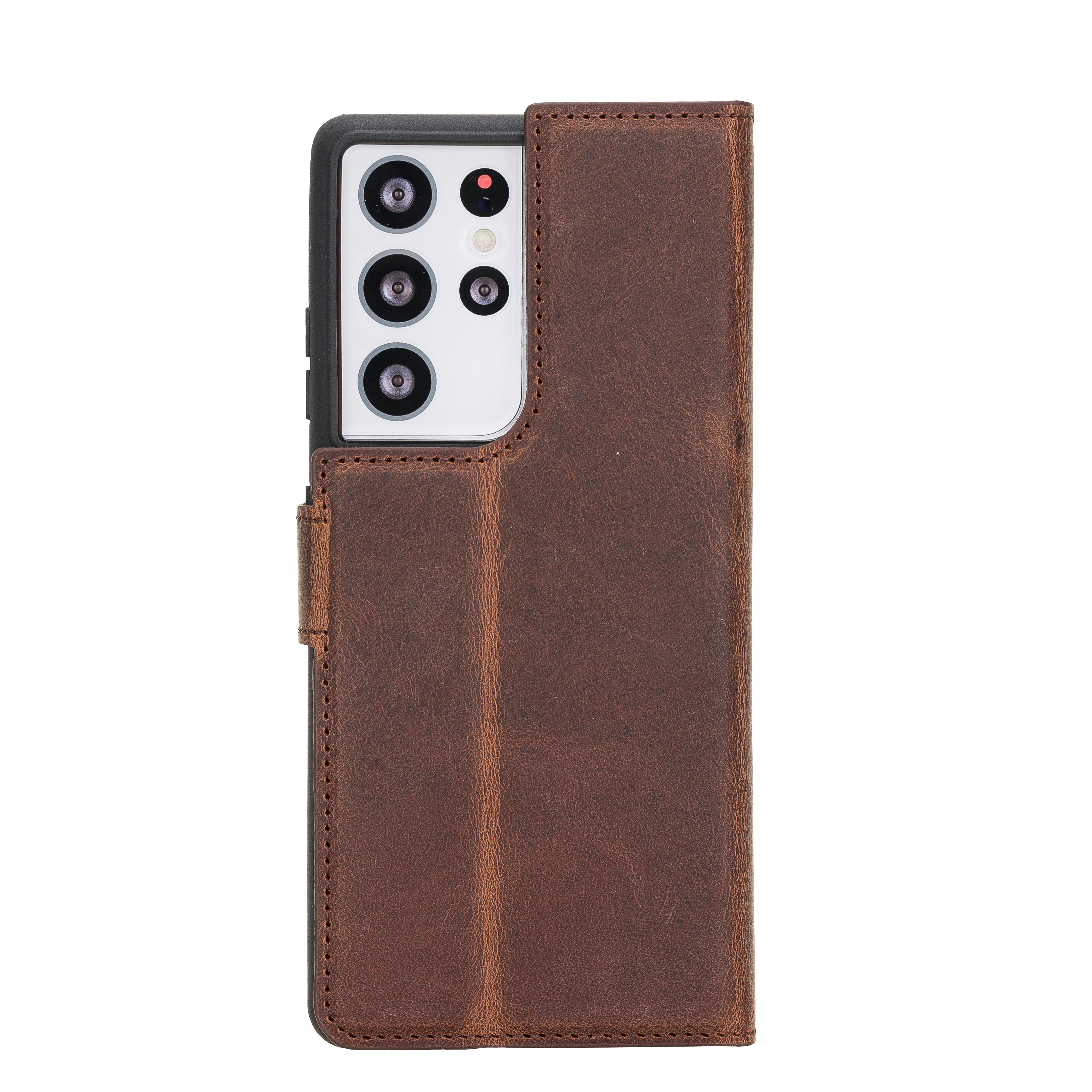 Liluri Samsung Galaxy S21 Ultra Detachable Leather Wallet Case