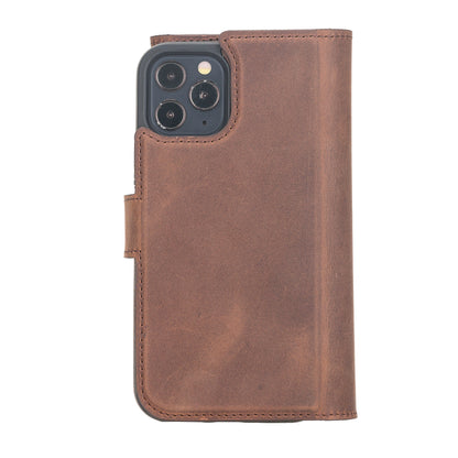 Santa iPhone 12 Pro Leather Detachable Wallet Case