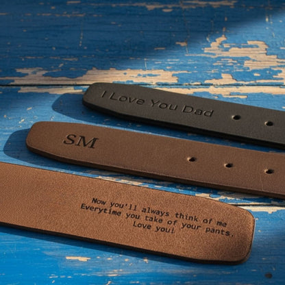 Sport Man Leather Men's Belt