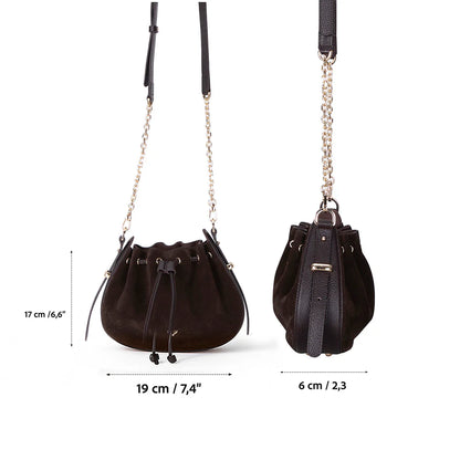 Valentina Suede Leather Women's Bag