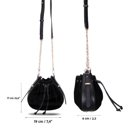 Valentina Suede Leather Women's Bag