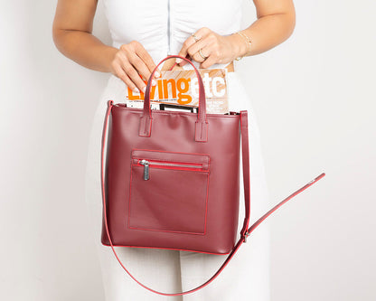 Valetto Leather Tote Bag