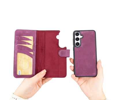 Samsung Galaxy S24 Series Leather Wallet Cases RFID - MW