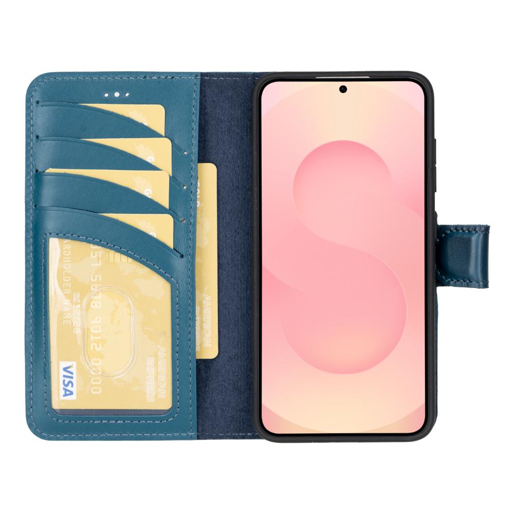 Magic Samsung Galaxy S25 Leather Detachable Wallet Case