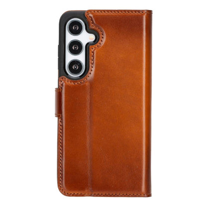 Magic Samsung Galaxy S25 Leather Detachable Wallet Case