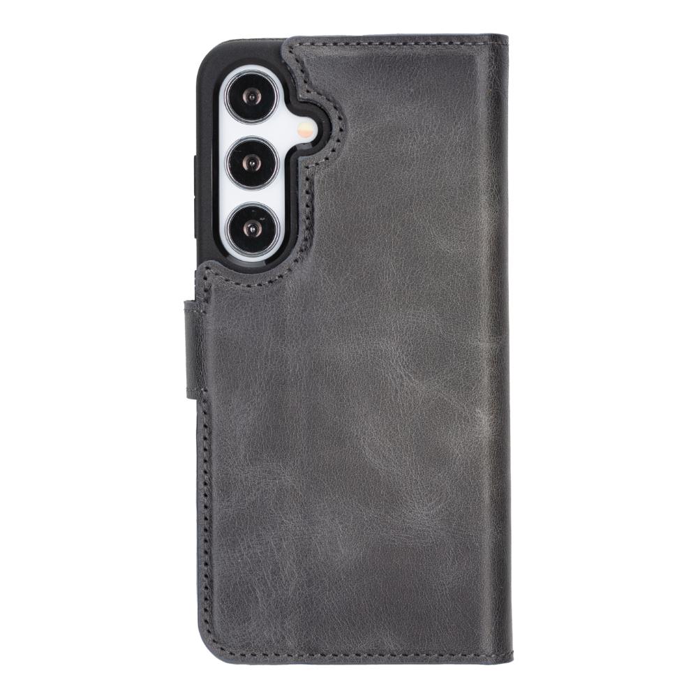 Magic Samsung Galaxy S25 Leather Detachable Wallet Case