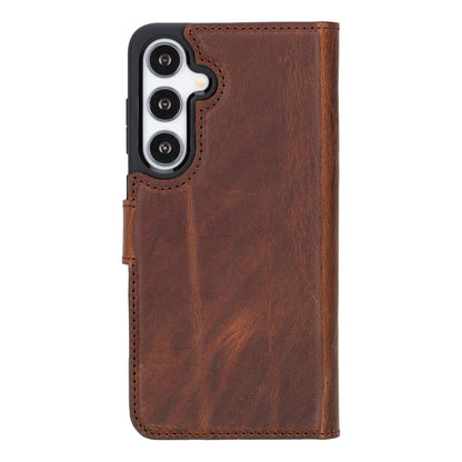 Samsung Galaxy S24 Series Leather Wallet Case