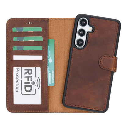 Samsung Galaxy S24 Series Leather Wallet Case