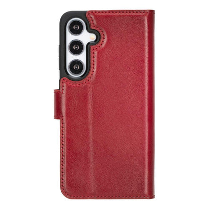 Magic Samsung Galaxy S25 Leather Detachable Wallet Case