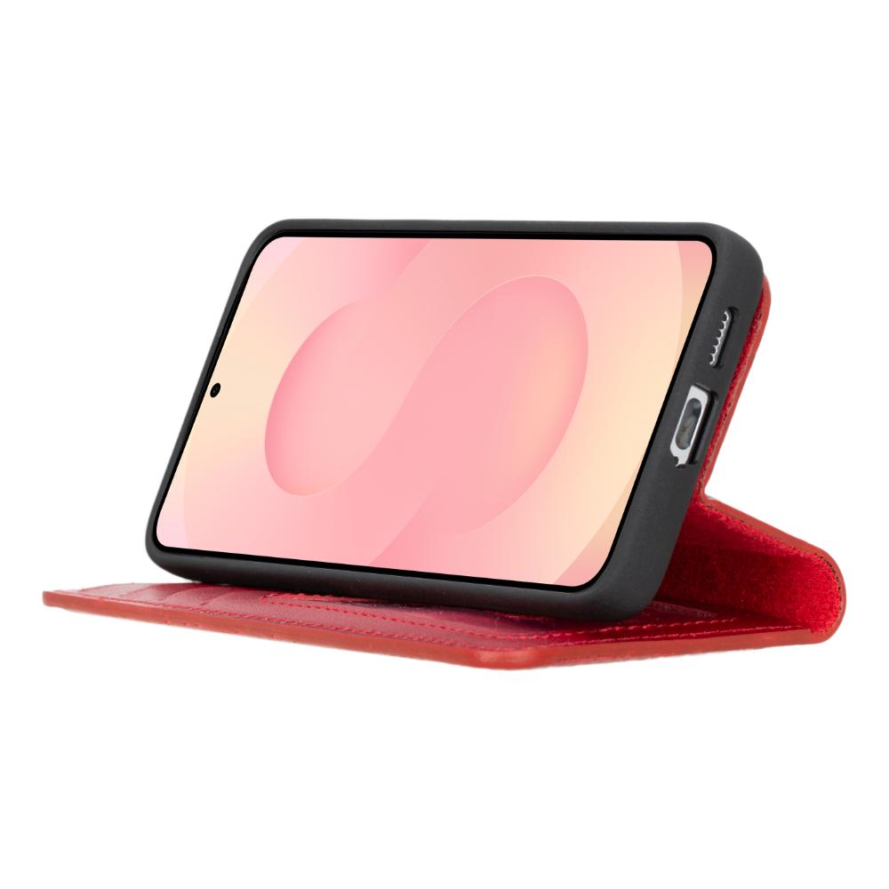 Magic Samsung Galaxy S25 Leather Detachable Wallet Case