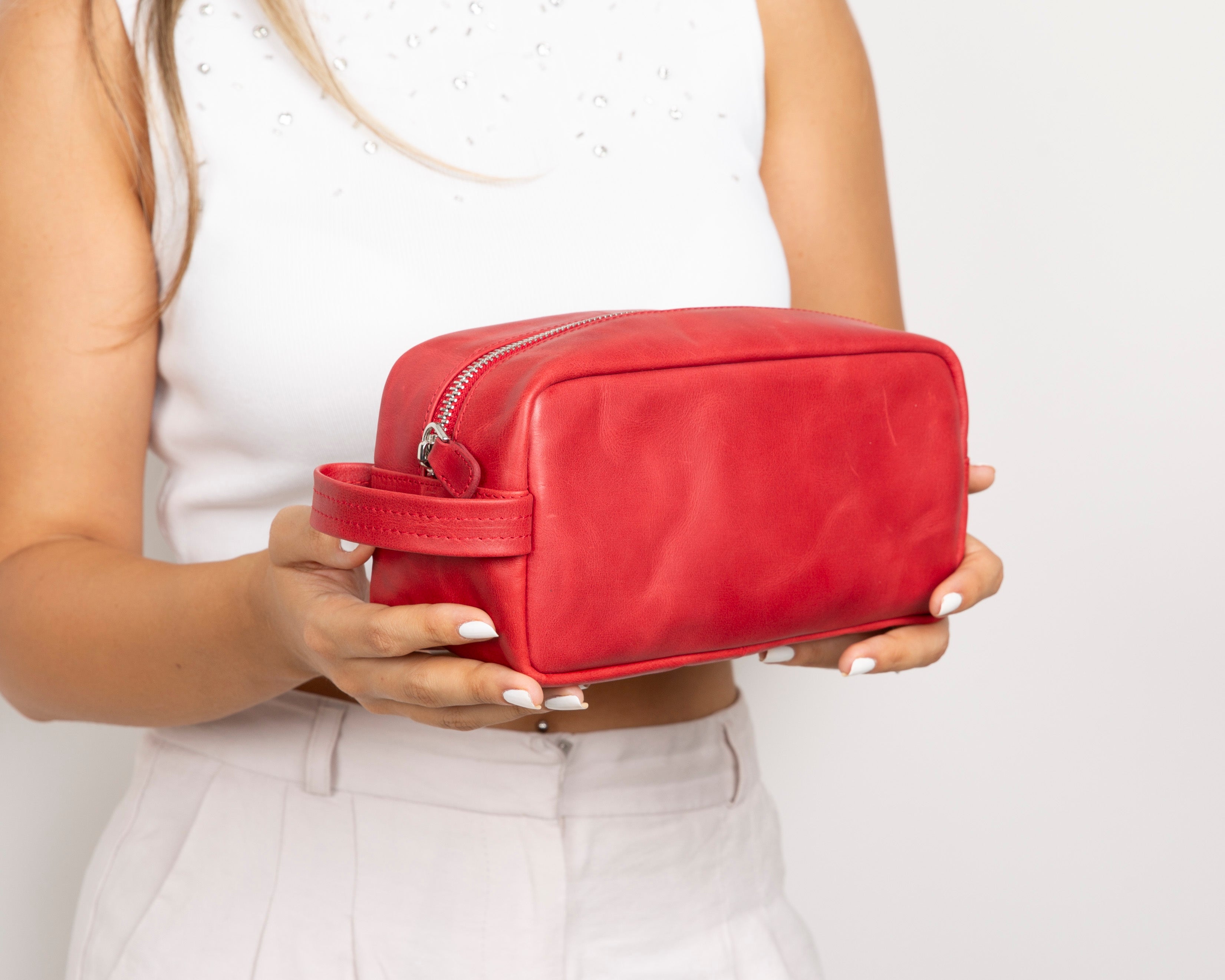 Biel Leather Dopp Kit