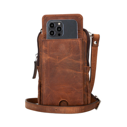 Nile Genuine Leather Crossbody Bag