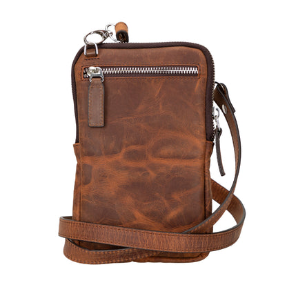 Nile Genuine Leather Crossbody Bag