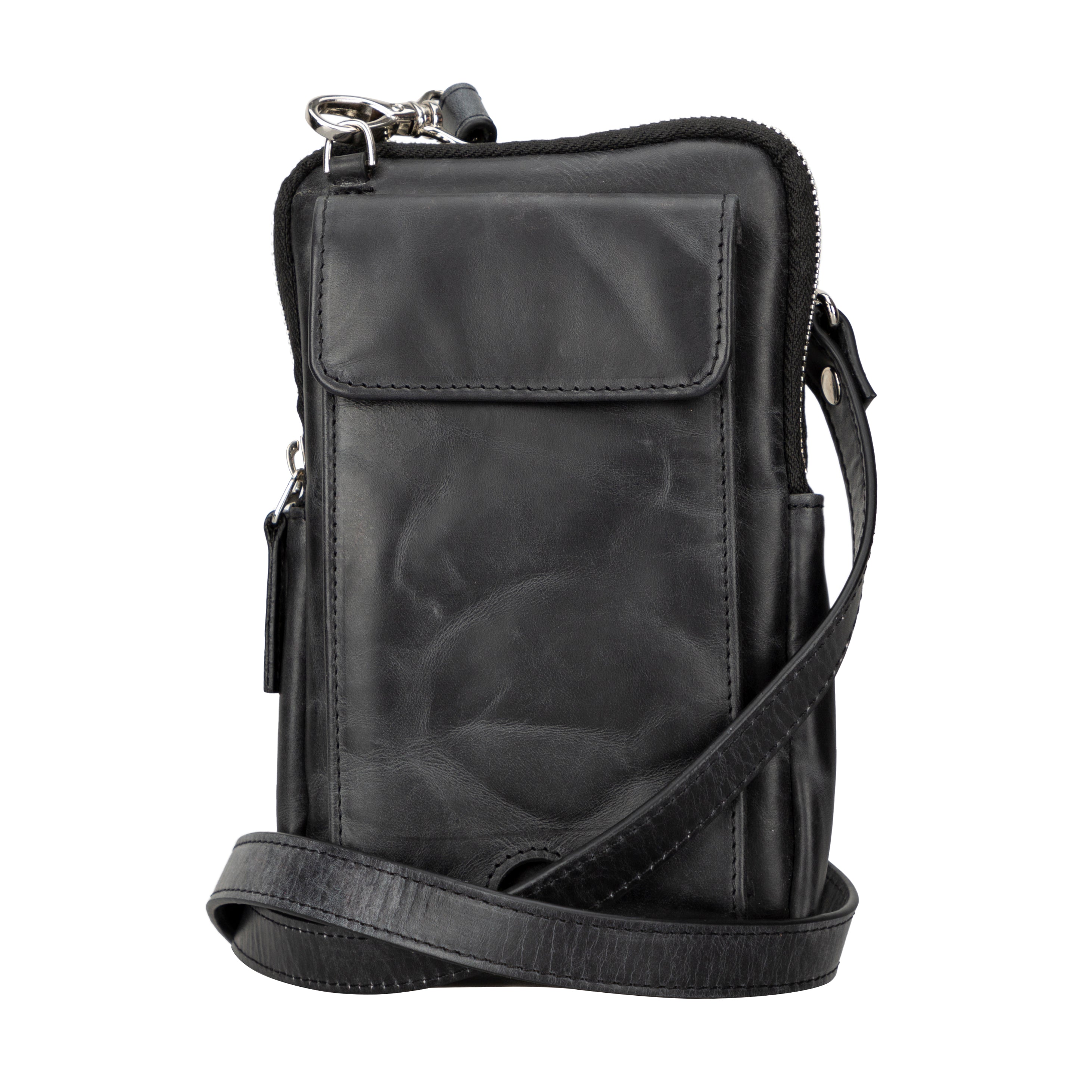 Nile Genuine Leather Crossbody Bag