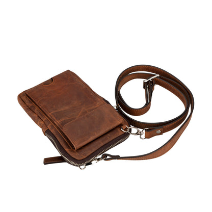 Nile Genuine Leather Crossbody Bag
