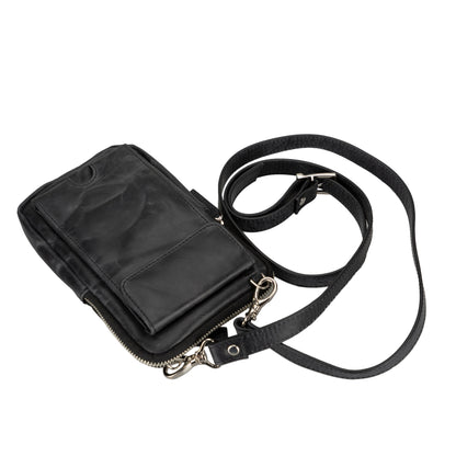 Nile Genuine Leather Crossbody Bag