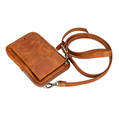 Nile Genuine Leather Crossbody Bag