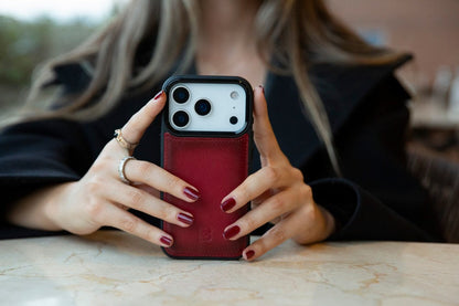 Magic iPhone 17 Pro Max Detachable Leather Wallet Case