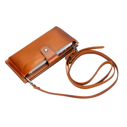 Lozan Genuine Leather Strap Wallet