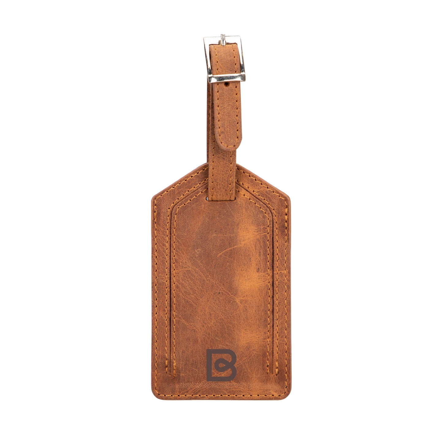 Airconrad Genuine Leather Luggage Tag