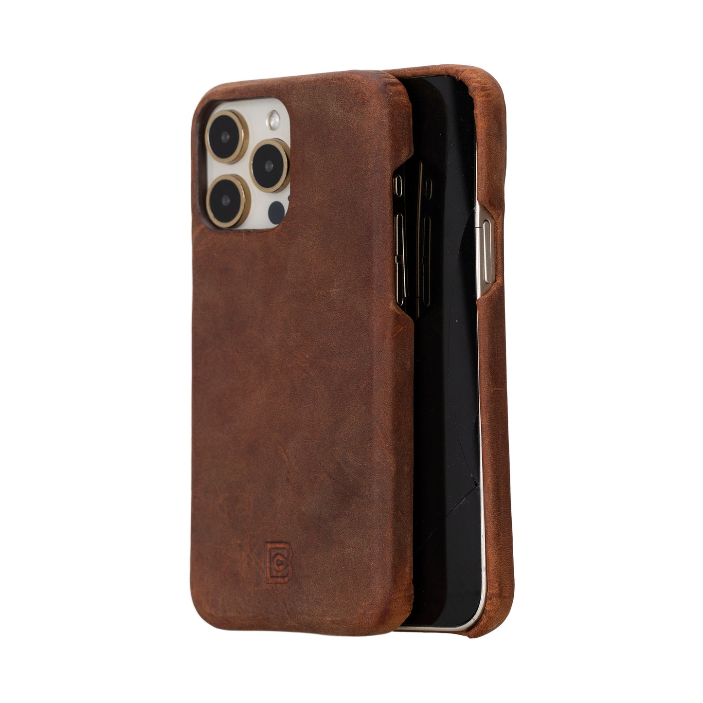 F360 iPhone 16 Series Full Genuine Leather Back Cover