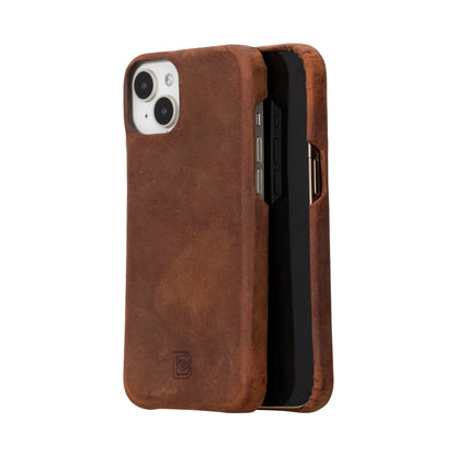 F360 iPhone 16 Series Full Genuine Leather Back Cover