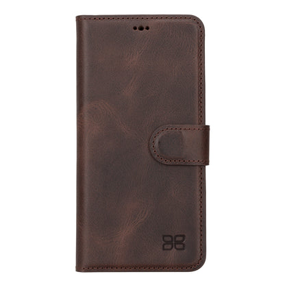 Magic Samsung Galaxy S25 Plus Leather Detachable Wallet Case