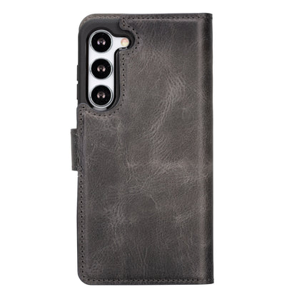 Magic Samsung Galaxy S25 Leather Detachable Wallet Case