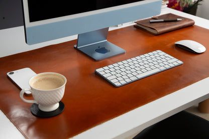 Tavolo Single Layer Leather Desk Mat - Large