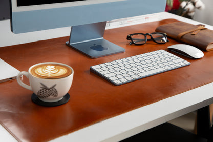 Tavolo Single Layer Leather Desk Mat - Large