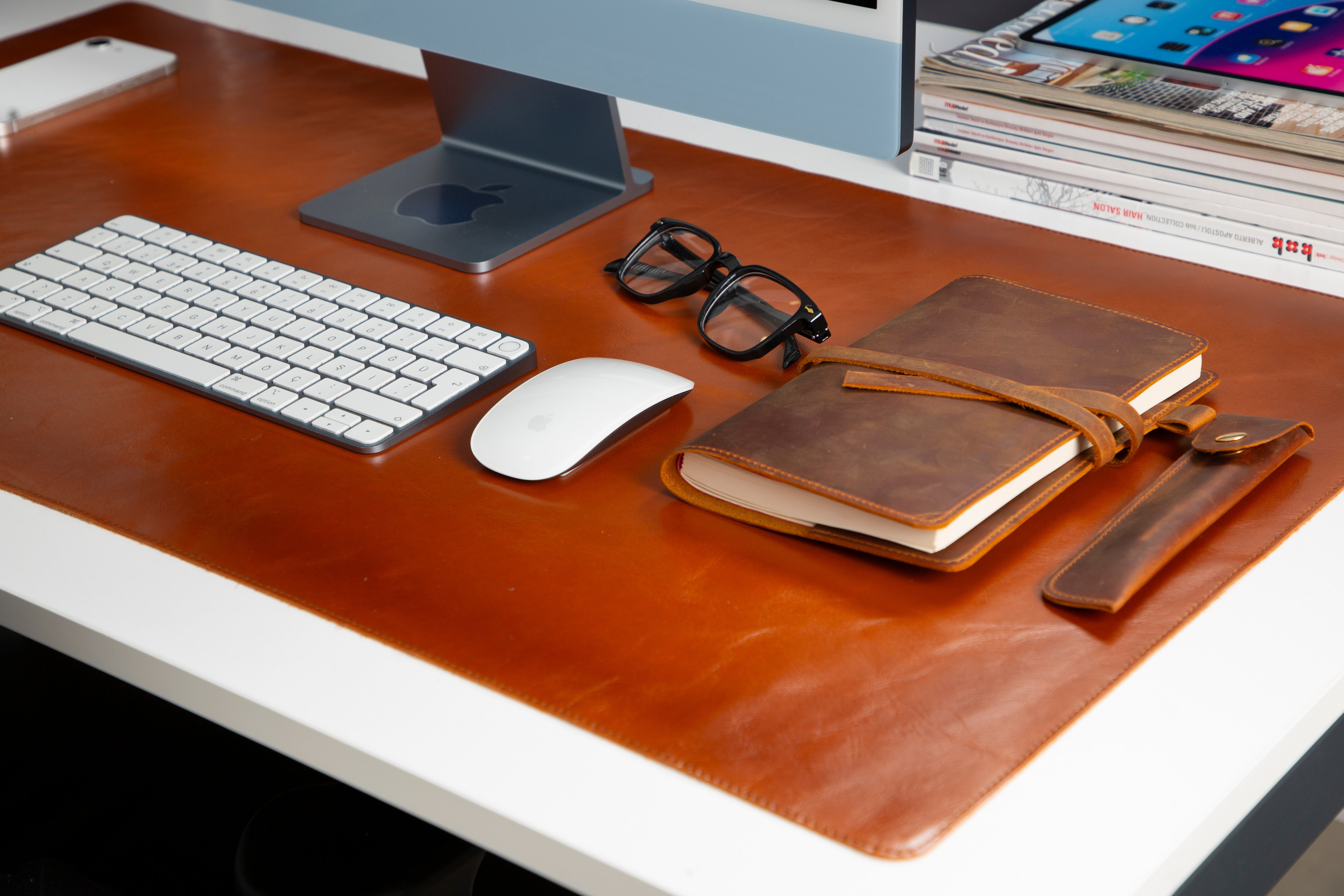 Tavolo Leather Desk Mat  (31" x 15")