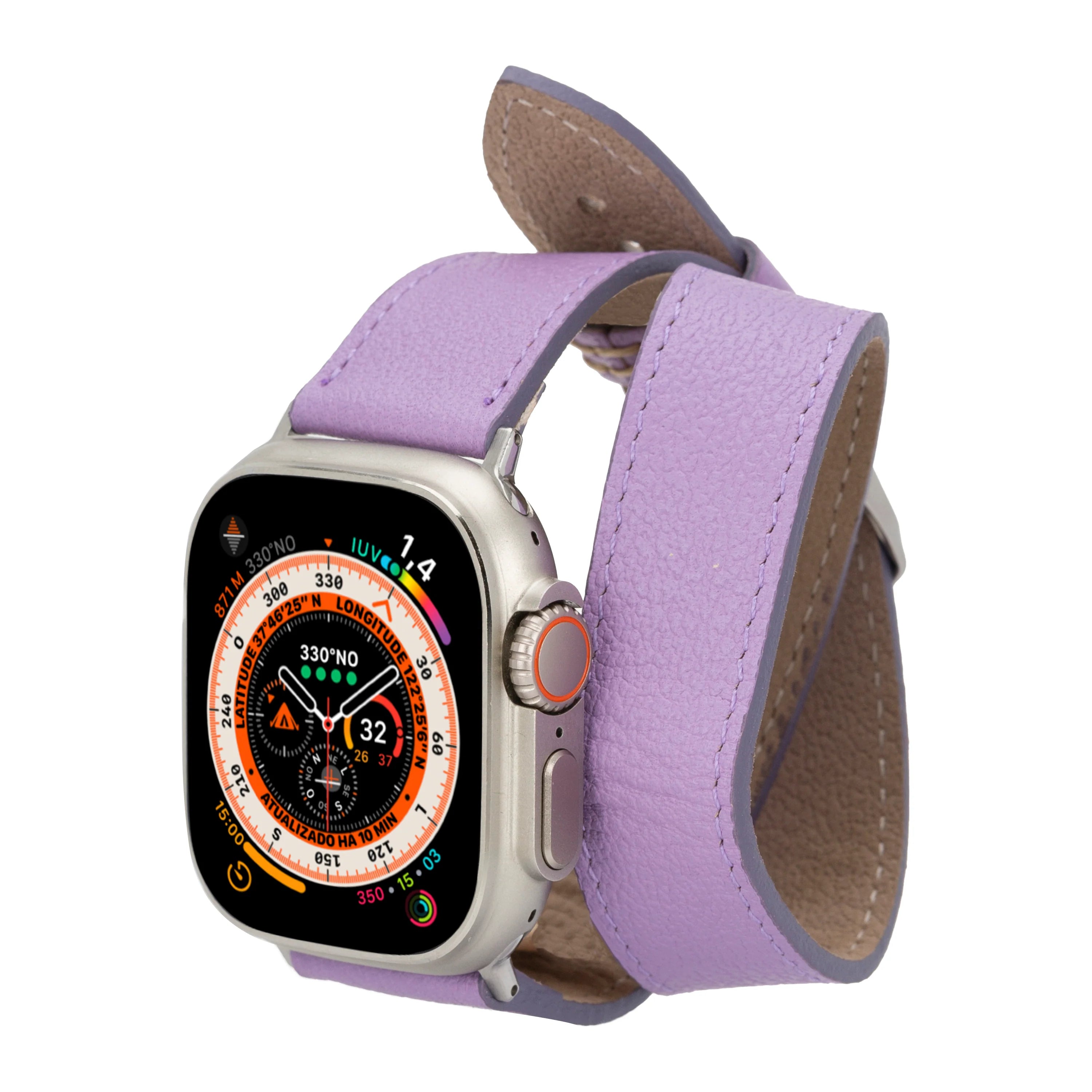 Double Tour Style - Leather Apple Watch Bands