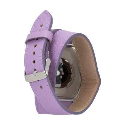 Double Tour Style - Leather Apple Watch Bands