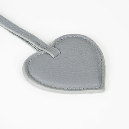 Heart Leather Bag Charm