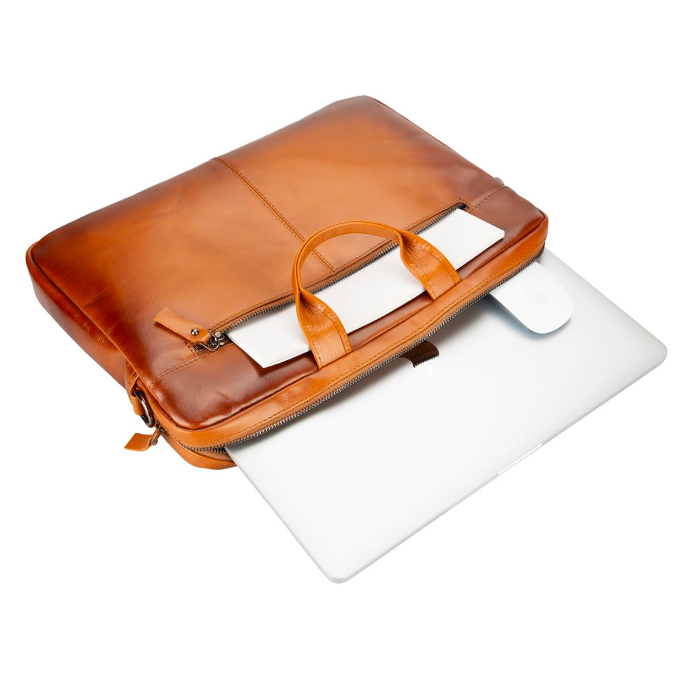 Apollo Genuine Leather Laptop Bag