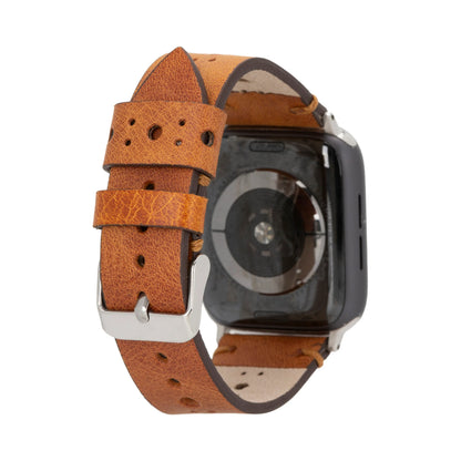 TSC8 Style Genuine Leather Apple Watch Band