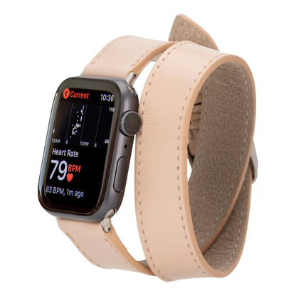 Double Tour Style - Leather Apple Watch Bands