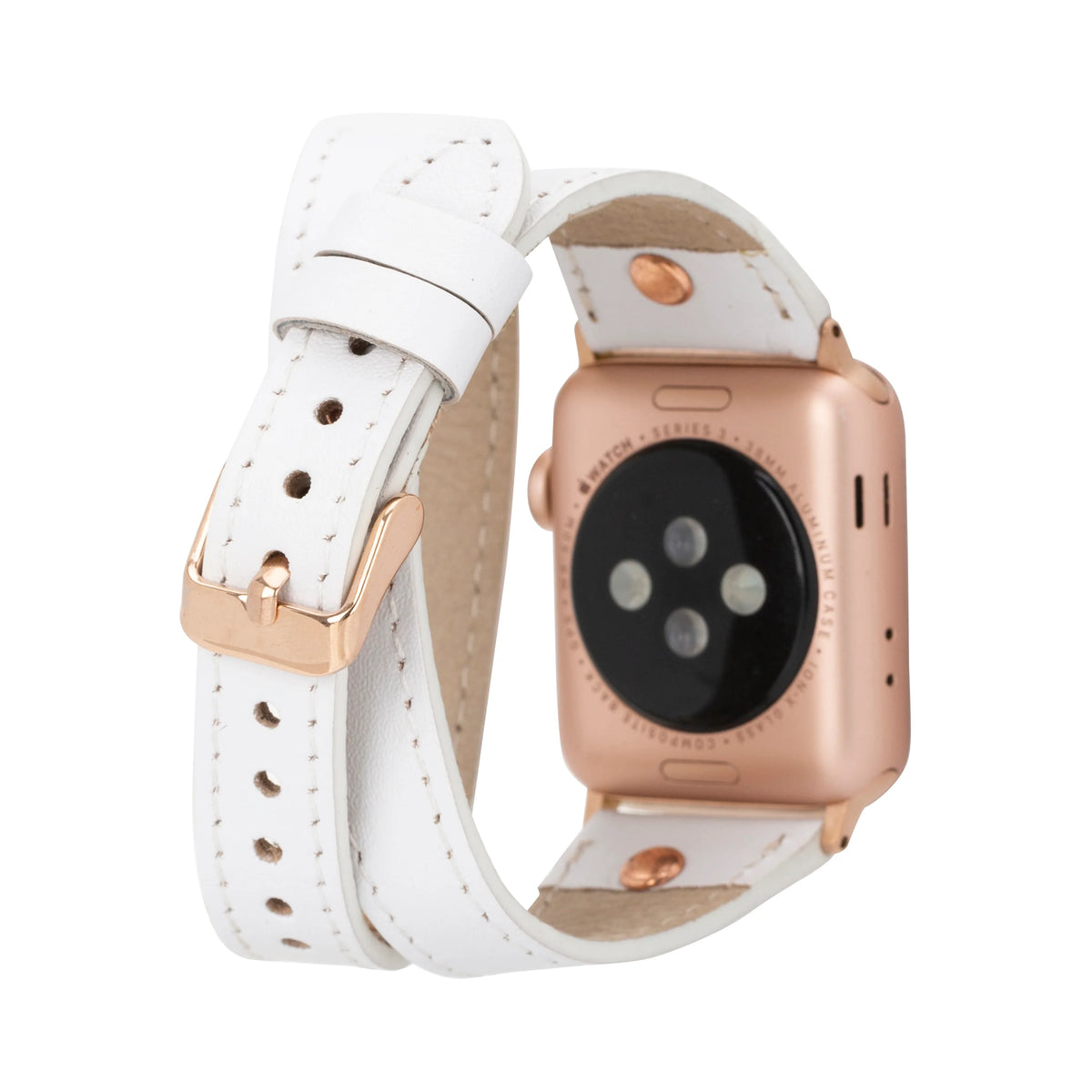 Hector Double Tour Leather Apple Watch Band