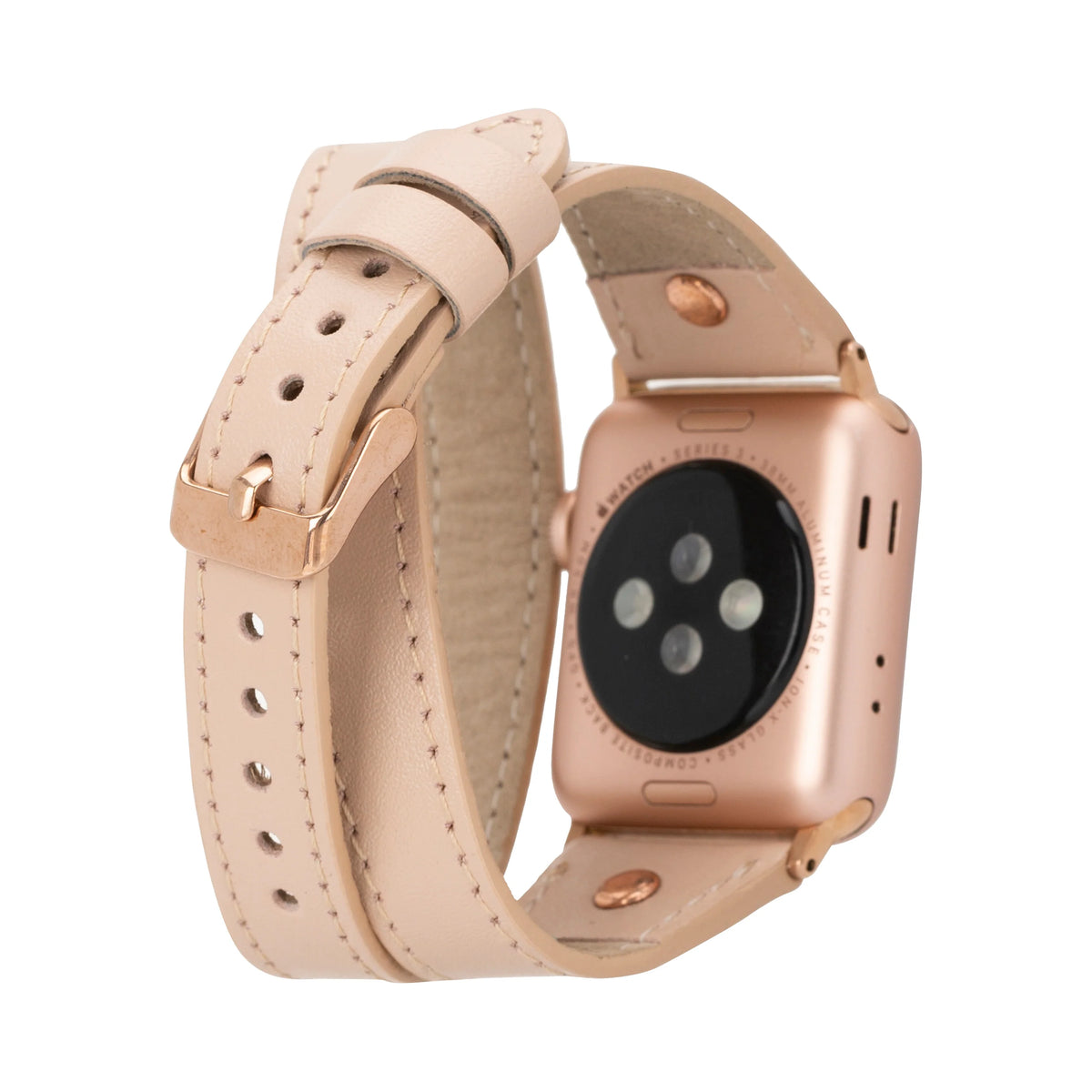 Hector Double Tour Leather Apple Watch Band